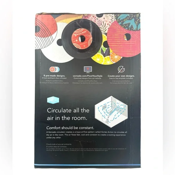 **CLEARANCE** VORNADO - Pivot 3U Whole Room Air Circulator - Picture 2 of 10